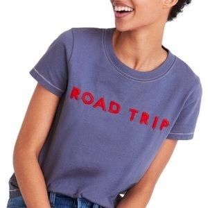 Madewell Embroidered Road Trip Tee